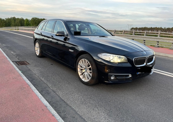 BMW Seria 5 cena 55000 przebieg: 264000, rok produkcji 2015 z Poznań małe 154